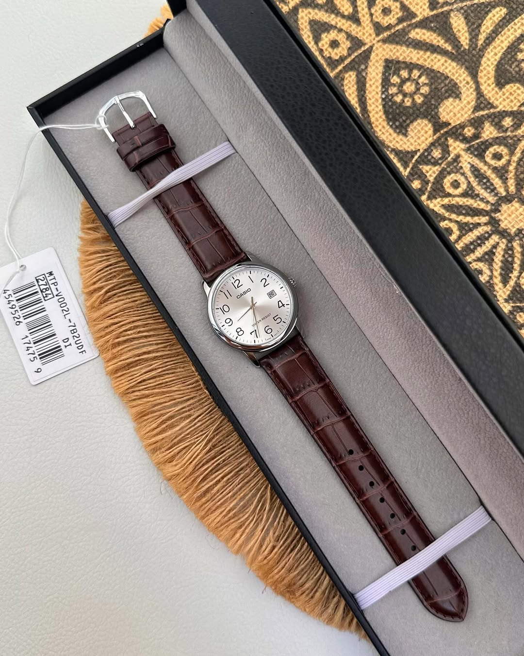 Reloj Casio MTP-V002L-7B2 – Clásico y Sofisticado con Correa de Cuero