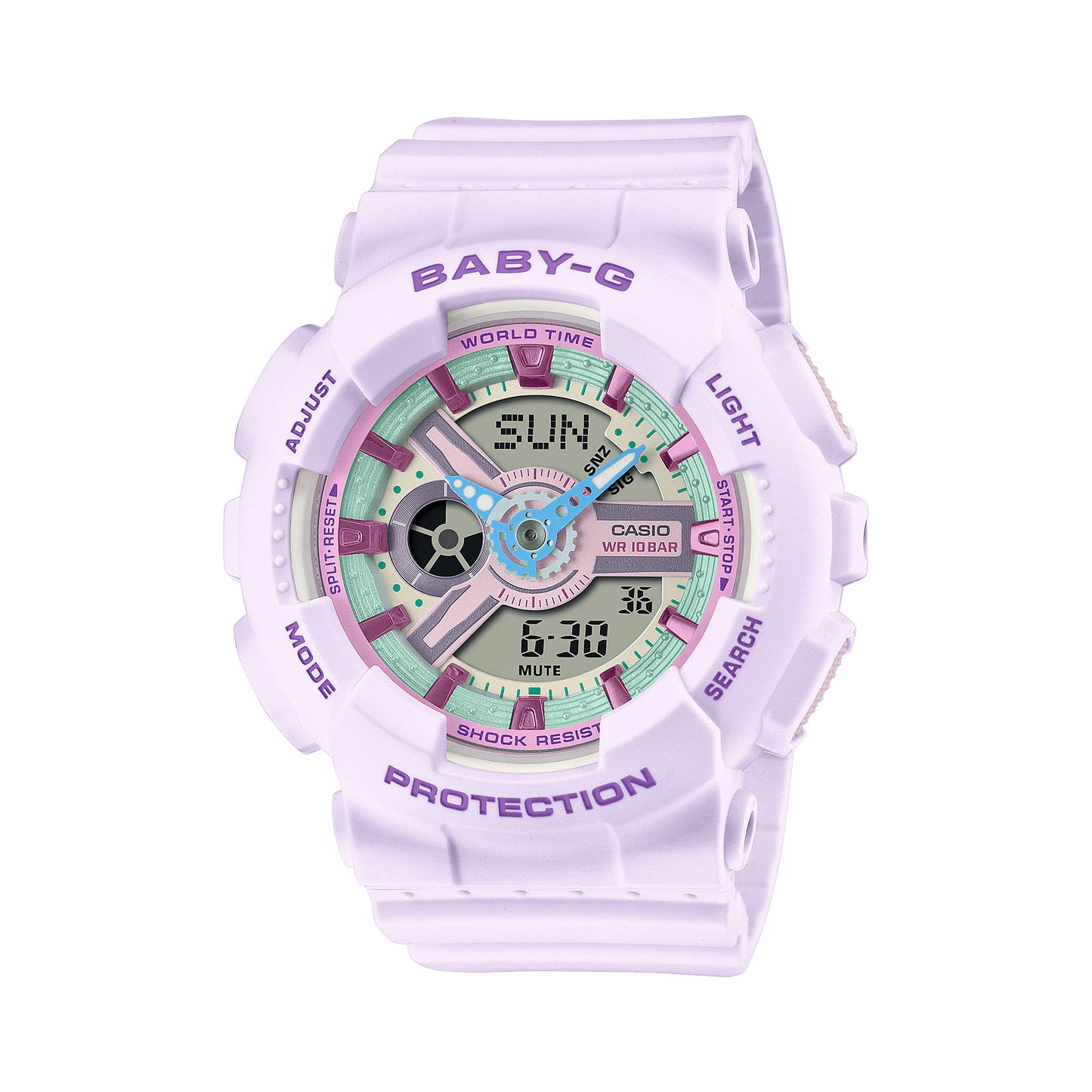 Reloj BABY-G BA-110XPM-6A Resina Mujer Lila