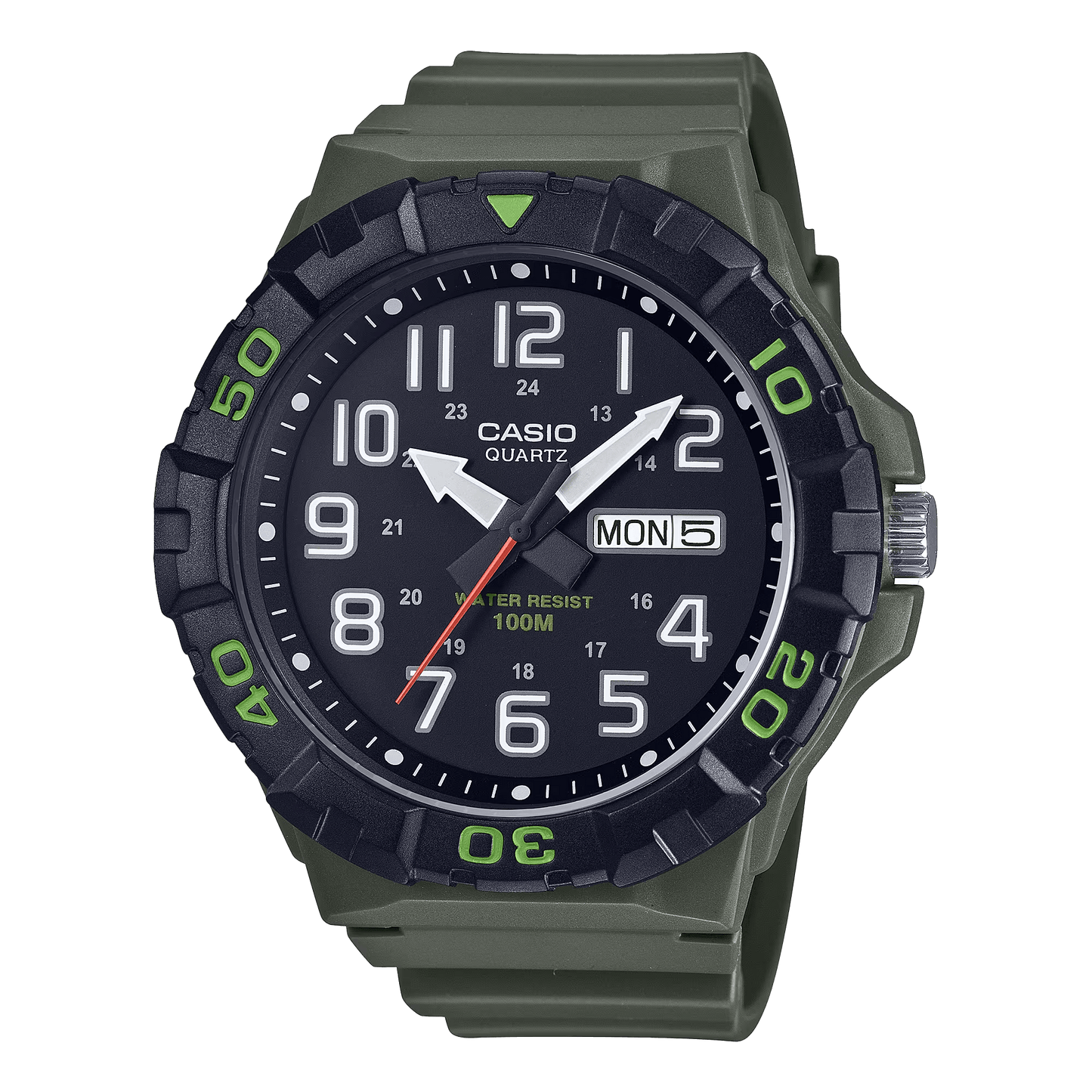 Reloj CASIO MRW-210H-3A Resina Hombre Verde
