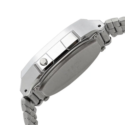 Reloj Casio A168WA-1W – Clásico Digital Plateado con Estilo Retro