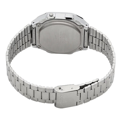 Reloj Casio A168WA-1W – Clásico Digital Plateado con Estilo Retro
