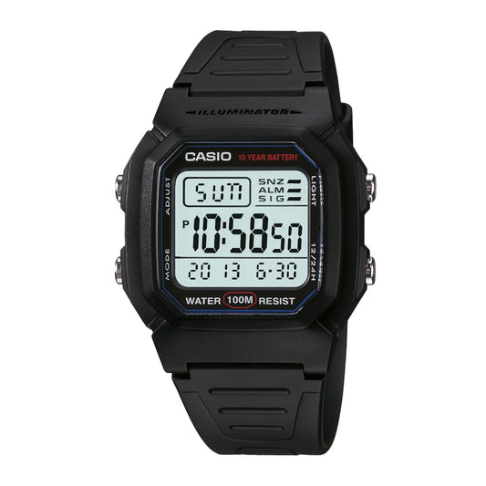W-800H-1AV Casio Illuminator 10 Años de Batería Reloj