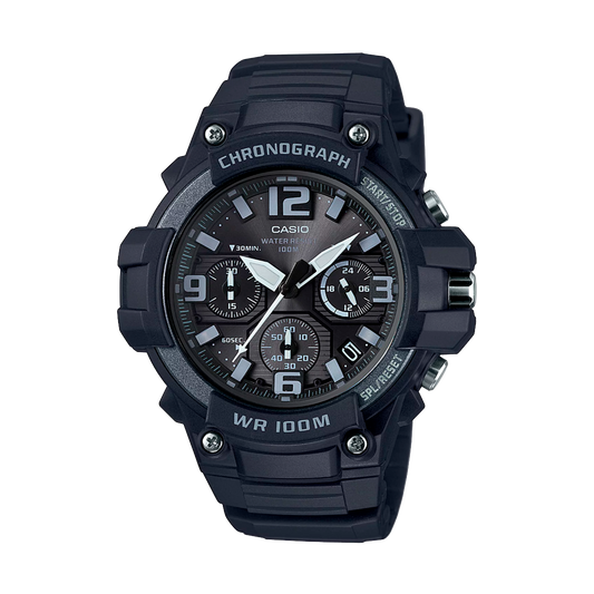 Casio MCW-100H-1A3 – Estilo y resistencia para el aventurero moderno