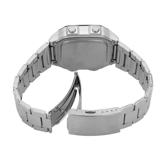 Reloj Casio AE-1200WHD-1A Hombre Digital Plateado | Resistente al Agua 100M con Hora Mundial – Mi Casio Perú