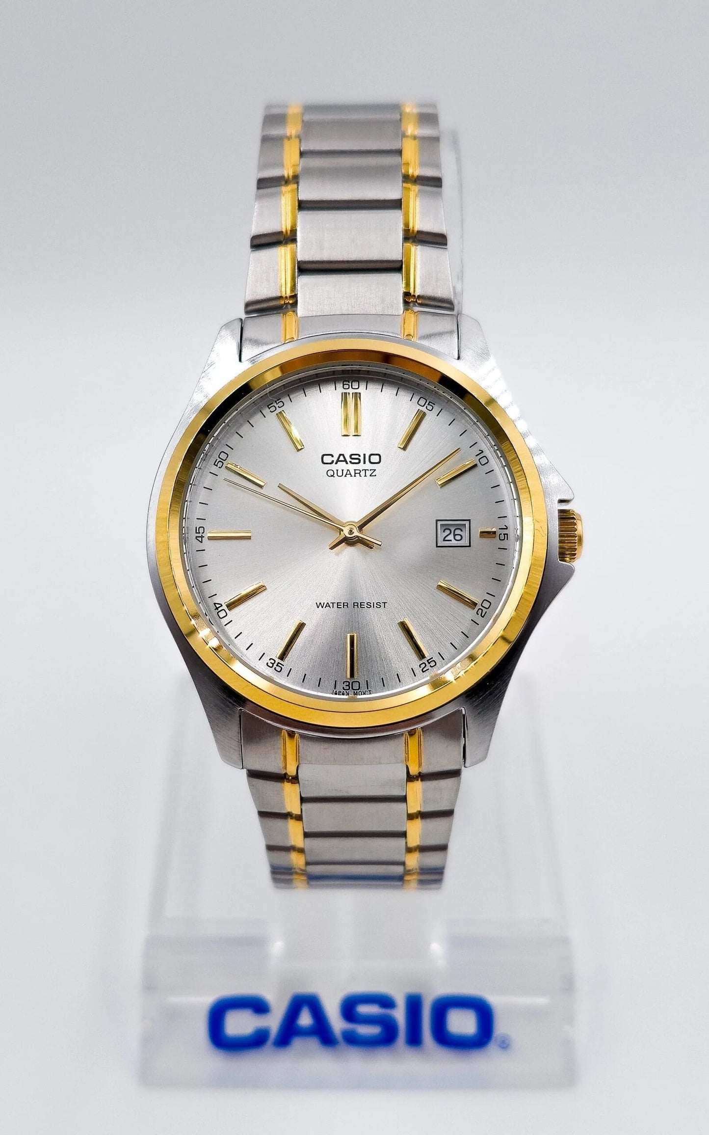 Reloj Casio MTP-1183G-7A para Hombre – Elegancia Clásica en Acero Bicolor