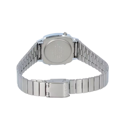 Reloj CASIO LA670WA-2D Mujer Plateado con Azul