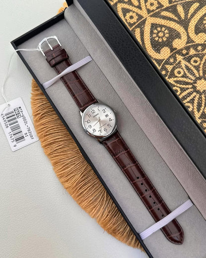 Reloj Casio MTP-V002L-7B2 – Clásico y Sofisticado con Correa de Cuero