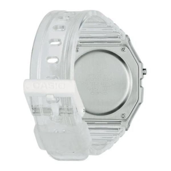 Casio F-91WS-7 – Transparencia retro con estilo moderno