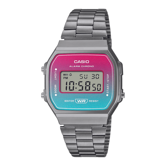 Reloj CASIO A168WERB-2A Resina Unisex Gris