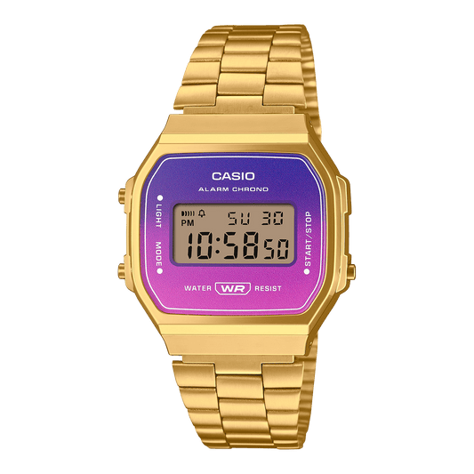 Reloj CASIO A168WERG-2A Resina Unisex Dorado