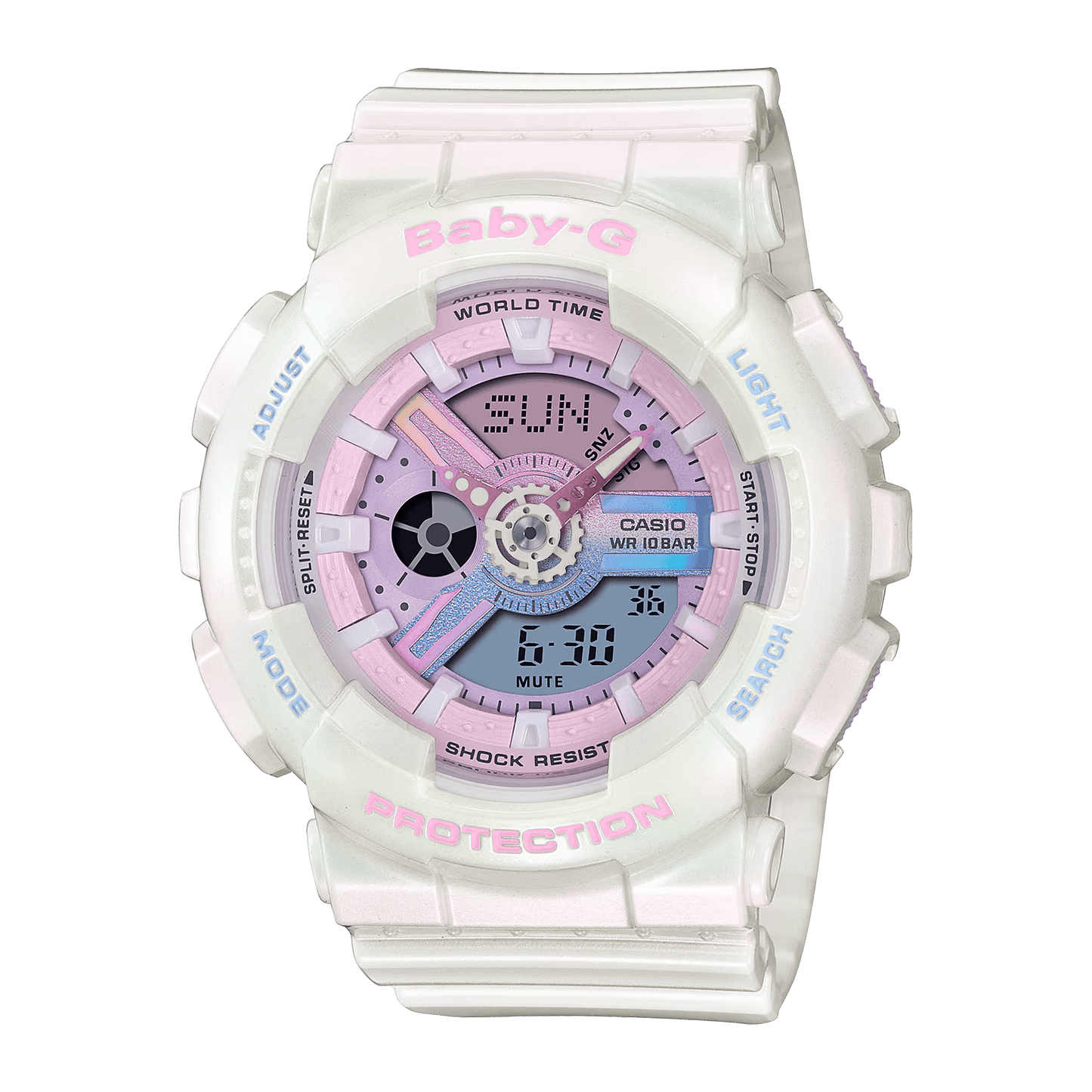 Reloj BABY-G BA-110PL-7A1 Resina Mujer Blanco