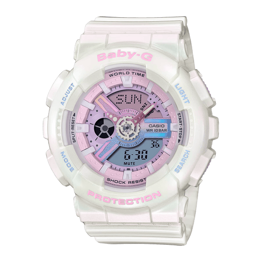 Reloj BABY-G BA-110PL-7A1 Resina Mujer Blanco