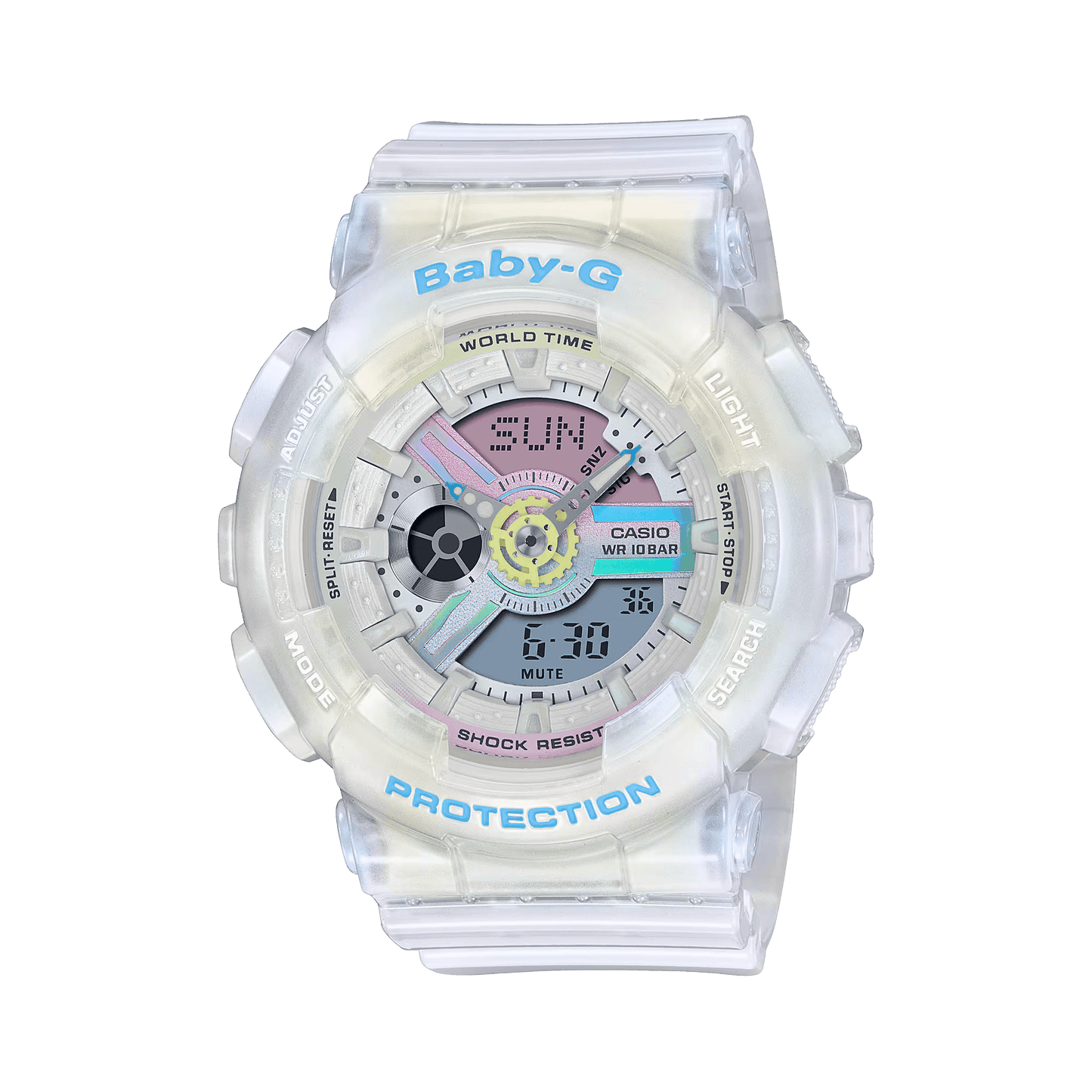 Reloj BABY-G BA-110PL-7A2 Resina Mujer Blanco