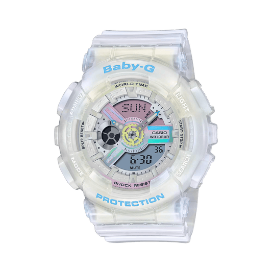 Reloj BABY-G BA-110PL-7A2 Resina Mujer Blanco