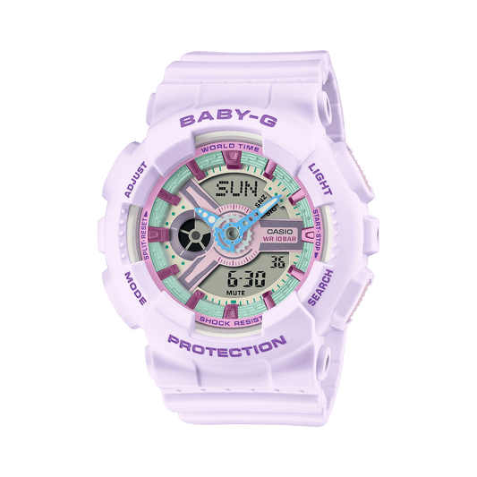 Reloj BABY-G BA-110XPM-6A Resina Mujer Lila