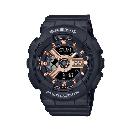 Reloj BABY-G BA-110XRG-1A Resina Mujer Negro