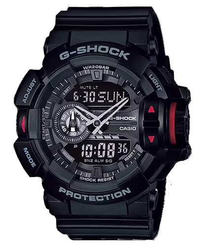 Reloj G-SHOCK GA-400-1B Resina Hombre Negro