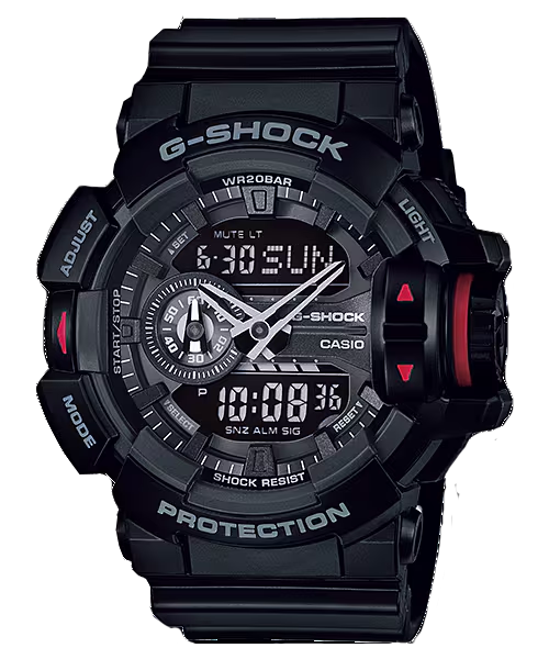 Reloj G-SHOCK GA-400-1B Resina Hombre Negro