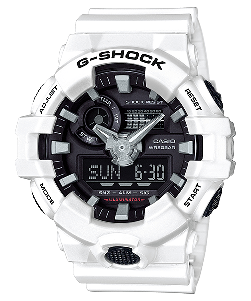 G-SHOCK Reloj G-SHOCK GA-700-7A Resina Hombre Blanco