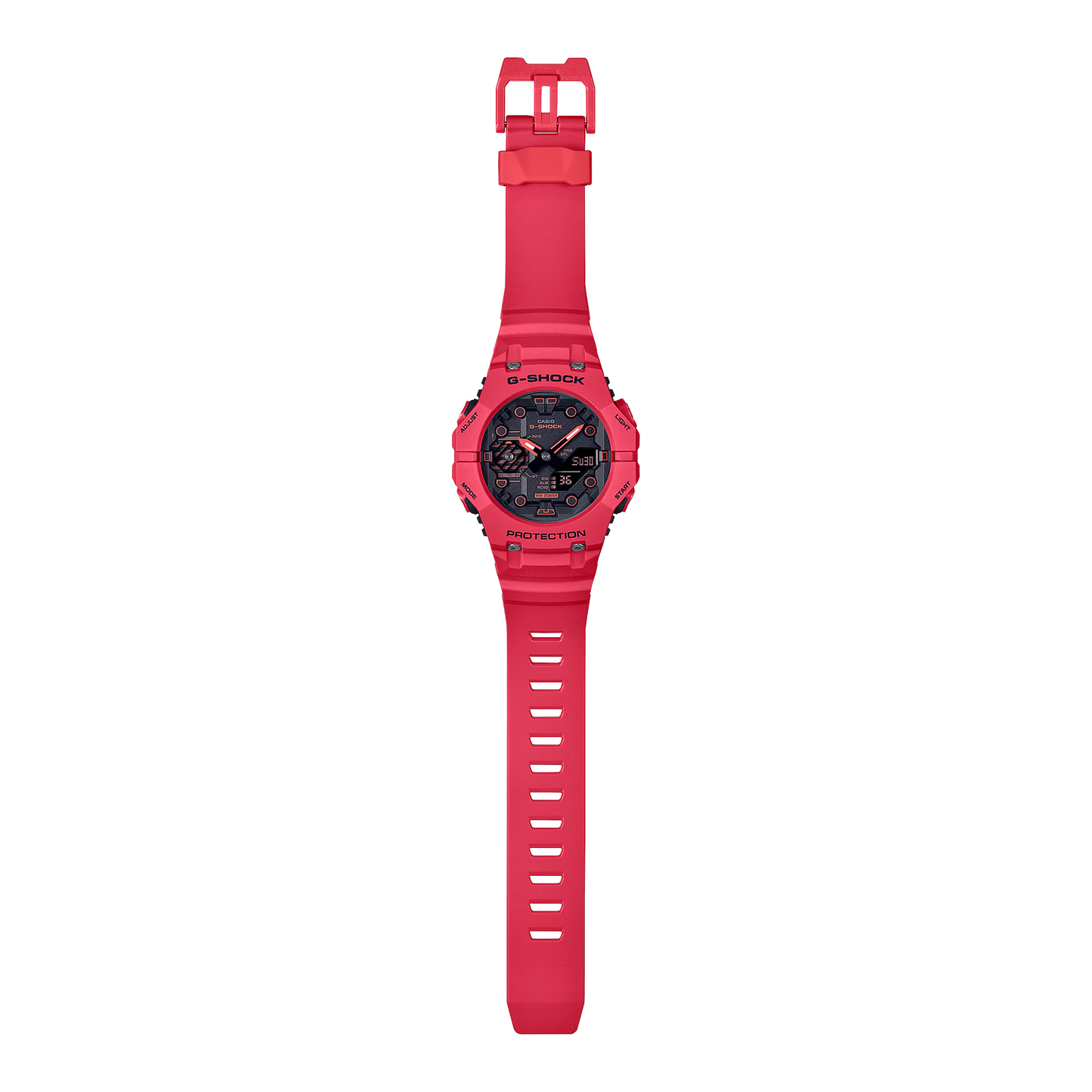 Reloj G-SHOCK GA-B001-4A Carbono/Resina Hombre Rojo
