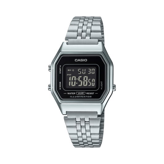 Reloj Casio LA680WA-1B  – Clásico Digital con Estilo Retro