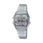 Reloj CASIO LA680WA-4C Resina Juvenil Plateado
