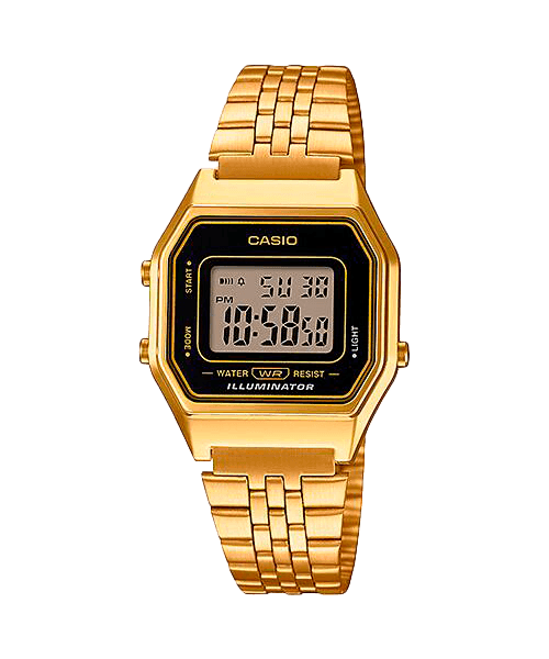 Reloj CASIO LA680WGA-1D Resina Mujer Dorado