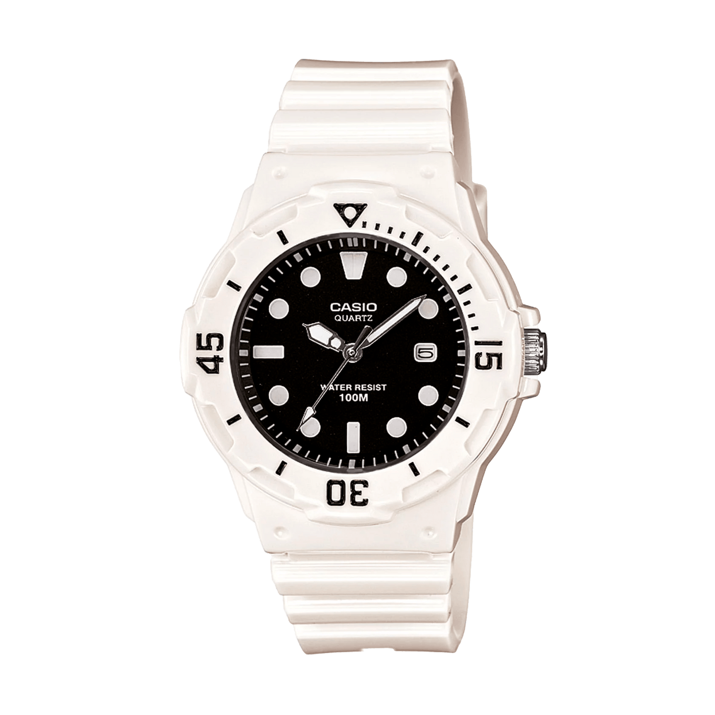 Reloj CASIO LRW-200H-1E Resina Juvenil Blanco