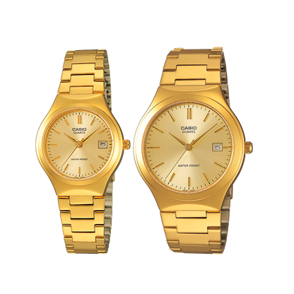 Set de Relojes Casio MTP-1170N-9A y LTP-1170N-9A – Edición Especial San Valentín