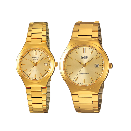 Set de Relojes Casio MTP-1170N-9A y LTP-1170N-9A – Edición Especial San Valentín