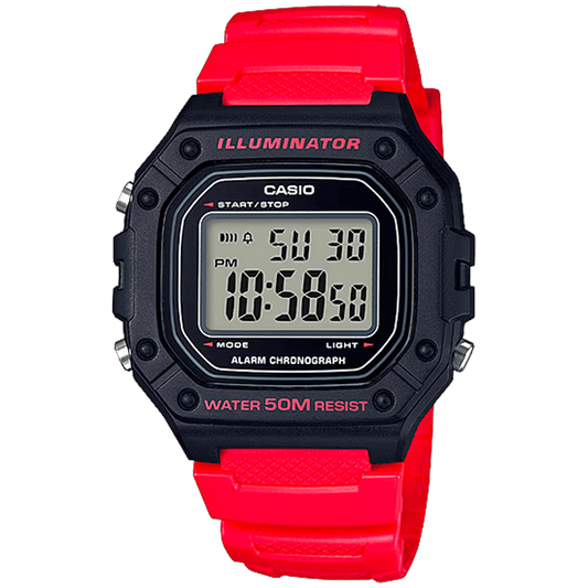 RELOJ CASIO DIGITAL W-218H-4BV