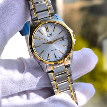 Reloj Casio LTP-1183G-7A para Dama – Elegancia Clásica en Acero Bicolor
