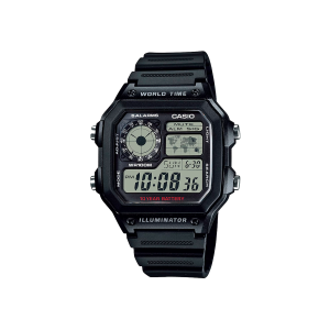 Casio AE-1200WH-1AVEF – Precisión global con estilo retro