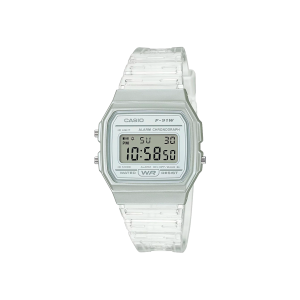 Casio F-91WS-7 – Transparencia retro con estilo moderno