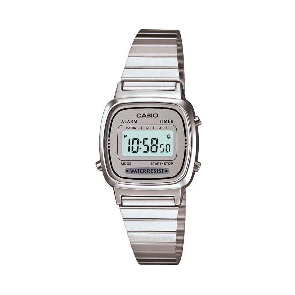 Casio LA670WA-7D – Elegancia vintage en tamaño mini