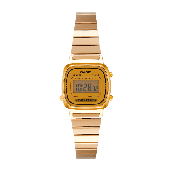 Reloj Casio Dorado LA670WGA-9