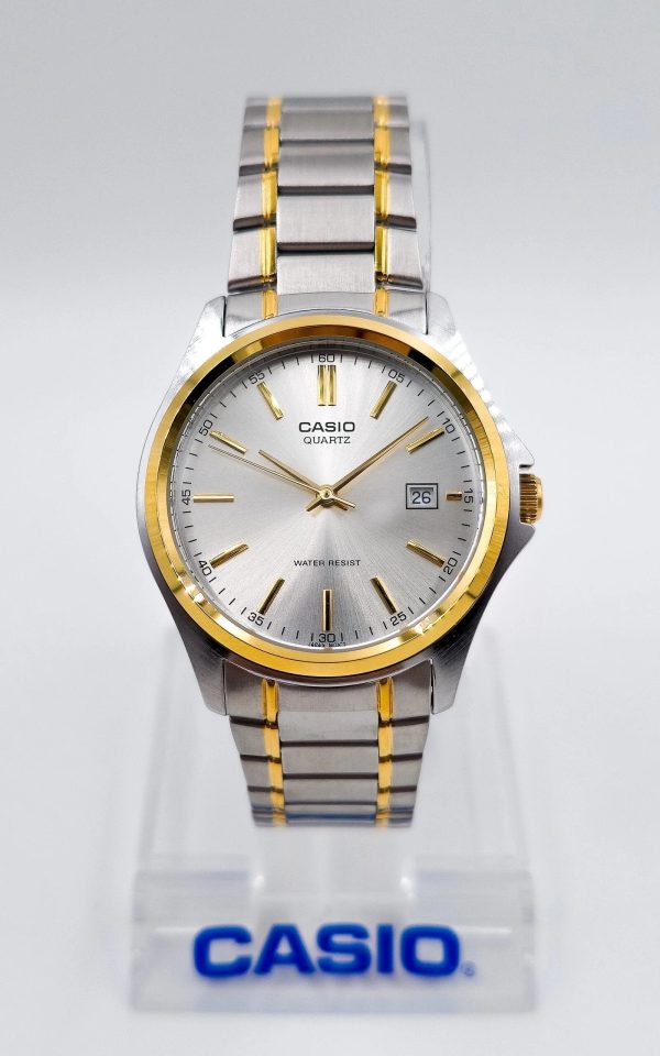 Reloj Casio MTP-1183G-7A para Hombre – Elegancia Clásica en Acero Bicolor - Imagen 4
