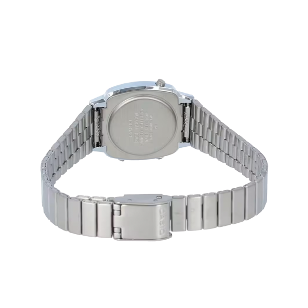 Reloj CASIO LA670WA-2D Mujer Plateado con Azul - Imagen 2