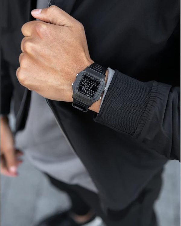Casio W-800H-1BV Illuminator - Reloj Resistente con 10 Años de Batería - Imagen 5