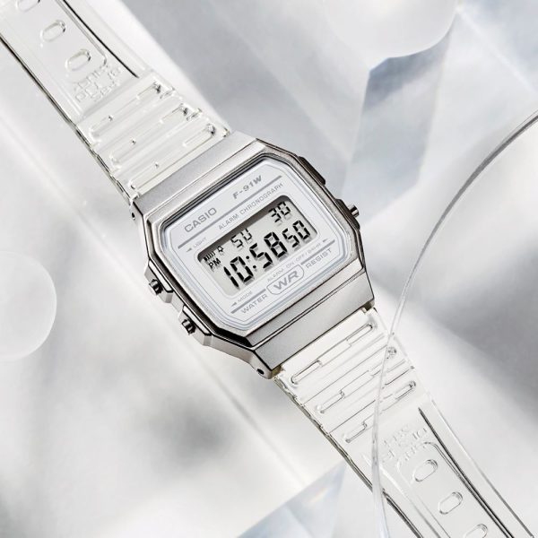 Casio F-91WS-7 – Transparencia retro con estilo moderno - Imagen 3
