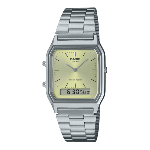 Reloj Casio AQ-230A-9AMQY para Hombre – Light Champagne Dial