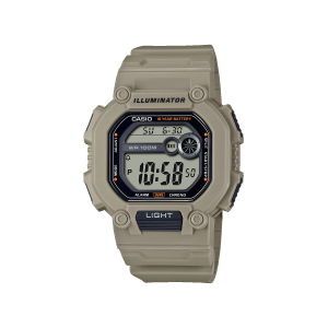 Reloj Casio W-737HX-5AV marrón digital con vibración hombre