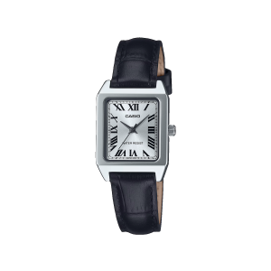 Reloj Casio LTP-B150L-7B1E mujer cuero negro elegante