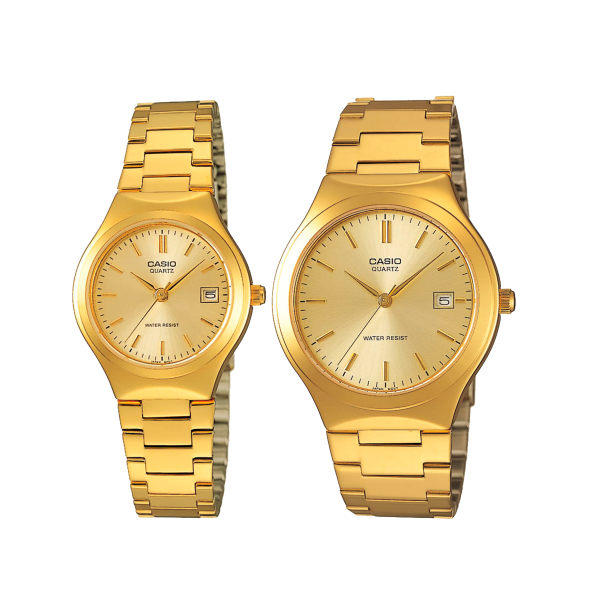 Set de Relojes Casio MTP-1170N-9A y LTP-1170N-9A – Edición Especial San Valentín