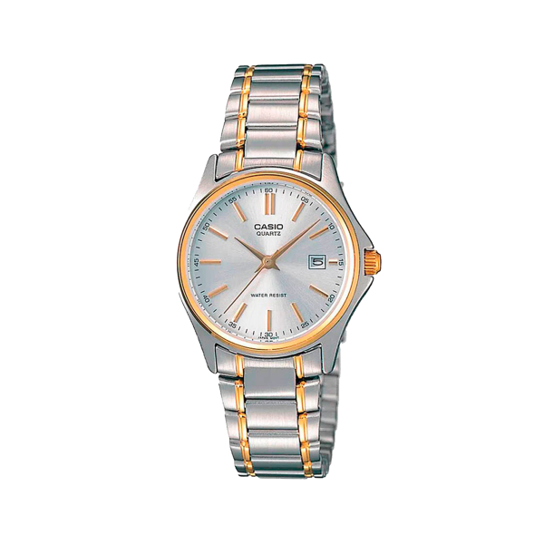 Reloj Casio LTP-1183G-7A para Dama – Elegancia Clásica en Acero Bicolor