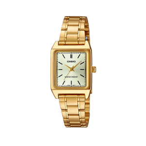 Reloj Casio LTP-V007G-9E para Dama – Elegancia Moderna en Acero Dorado