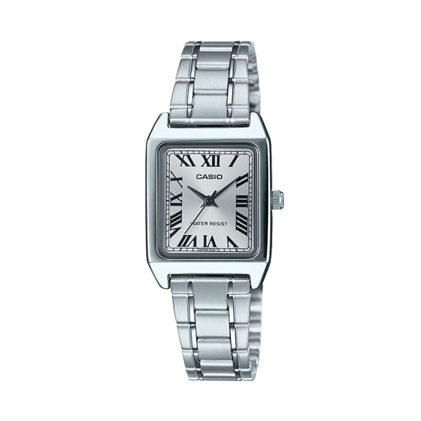 Reloj Casio Estándar Analógico LTP-V007D-7B Acero Mujer Plateado