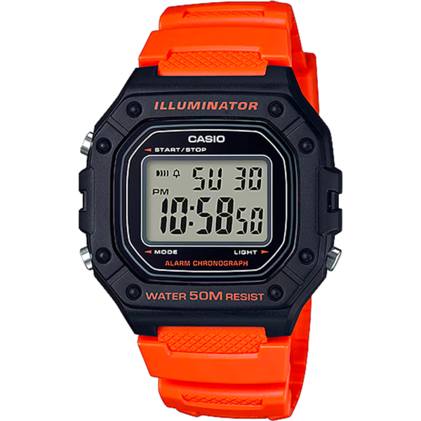 Reloj CASIO W-218H-4B2 Resina Hombre Negro