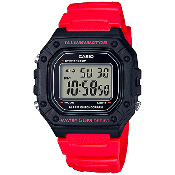RELOJ CASIO DIGITAL W-218H-4BV