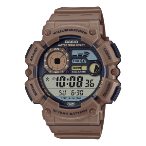 Reloj CASIO WS-1500H-5A Resina Hombre Marron | Modelo Pescador